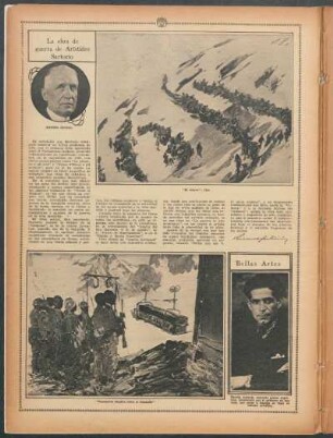 La obra de guerra de Arístides Sartorio