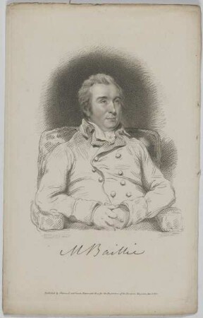 Bildnis des M. Baillie