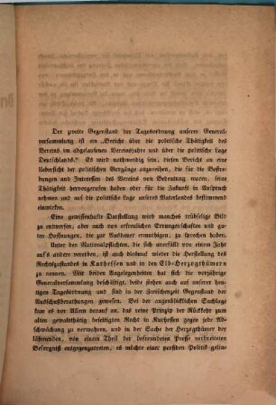 Flugblätter des Deutschen Nationalvereins. IV