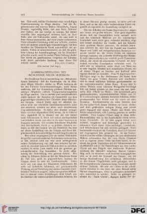 Sommerausstellung der "Münchener Neuen Sezession"