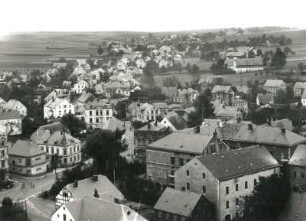 Eppendorf, Ortsansicht : Eppendorf. Ortsansicht von Südwesten