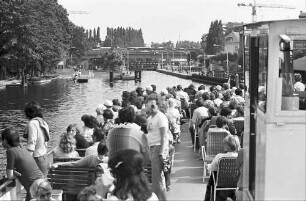 Berlin; Spandau: Schleuseneinfahrt