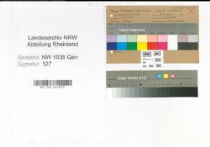 Schriftverkehr mit der Militärregierung (mit Fragebögen)