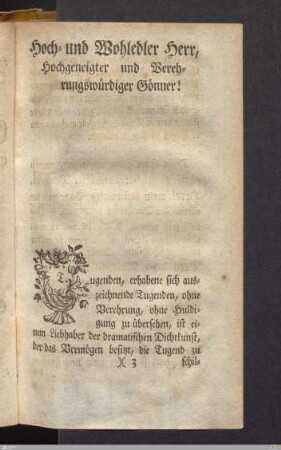 Hoch - und Wohledler Herr