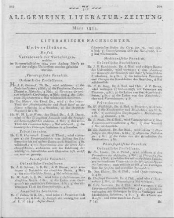 Literarische Nachrichten