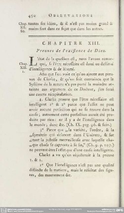 Chapitre XIII. Preuves de l´existence de Dieu