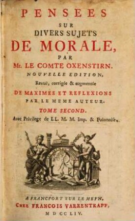 Pensees Sur Divers Sujets De Morale, Tome Second