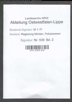 Überwachung von Anarchisten und Kommunisten, Besonderes, Band 3