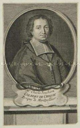 Porträt des Bischofs von Montpellier, Charles-Joachim Colbert de Croissy