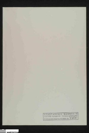 Vermögen des Kameralpraktikanten Ankenbrand