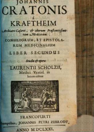 Consiliorum et epistolarum medicinalium liber .... 2