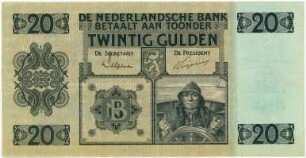 Geldschein, 20 Gulden, 7.4.1926