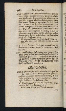 416-452, Libri Casuistici - Libri Medici, Physici &c.