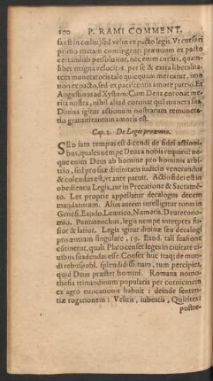 Cap. 2. De Legis prooemio.
