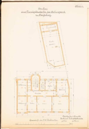 Eichamt, Magdeburg: Grundriss 2.OG