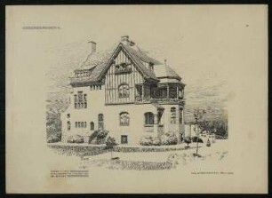 Tafel 20: Villa Schmidt in Obersendling bei München