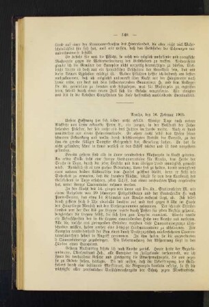 Anecho, den 16. Februar 1905.