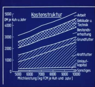Kostenstruktur der Milcherzeugung