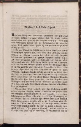 Vorwort des Uebersetzers.