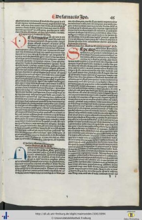 Syxto pontifici maximi Andreas Brentius patavinus Salutem Dicit