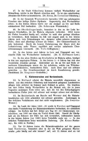 C. Küstenmarschen und Nordseeinseln.