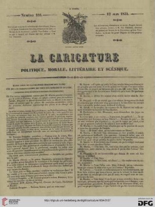 Numéro 188 (12 Juin 1834)