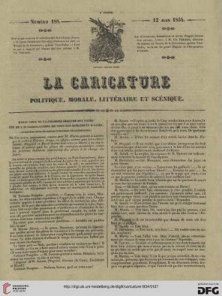 Numéro 188 (12 Juin 1834)