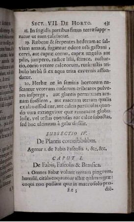 Subsectio IV. De Plantis comestibilibus