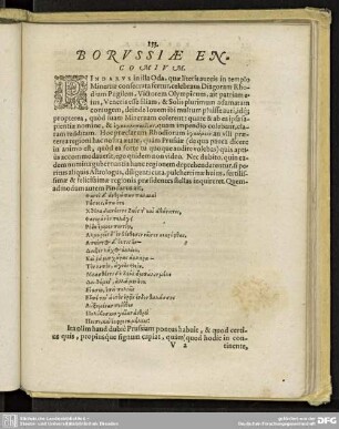 Encomium Borussiae.