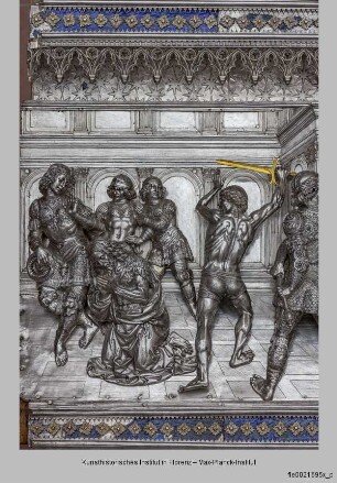 Silberaltar: Die Enthauptung Johannes des Täufers
