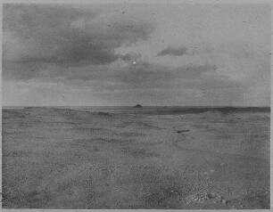Landschaft um Warka mit Blick a. Ruine