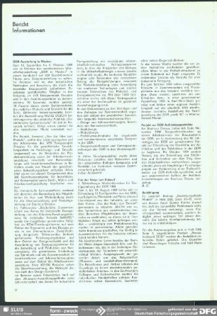 Berichtigung : Bericht Informationen
