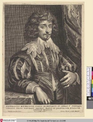 Anthonius Bourbonius [Porträt des Antoine de Bourbon; Antonius de Bourbon, comte de Moret; Portret van Antoine de Bourbon graaf van Moret]