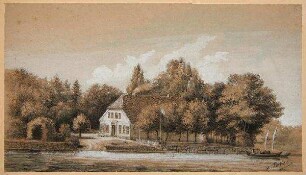 Sandkrug - einsames Haus