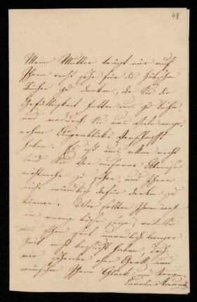 Brief von Caroline von Kaunitz-Rietberg an Johannes und Franz Riepenhausen, [vermutlich] Rom, ohne Datum