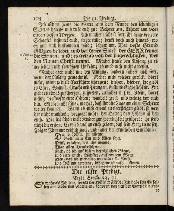 118-133, Die eilfte Predigt