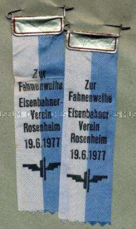 Eisenbahnerverein Rosenheim, Fahnenweihe