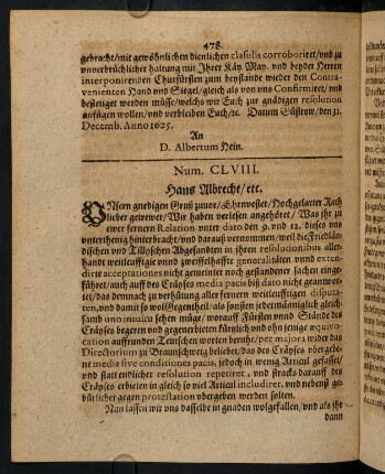 478-500, Num. CLVIII. - CLXIII.