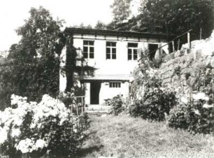 Sächsische Schweiz, Stadt Wehlen. Bundeshütte des Sächsischer Bergsteigerbundes (SSB)