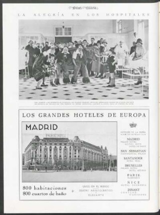 La alegría en los hospitales