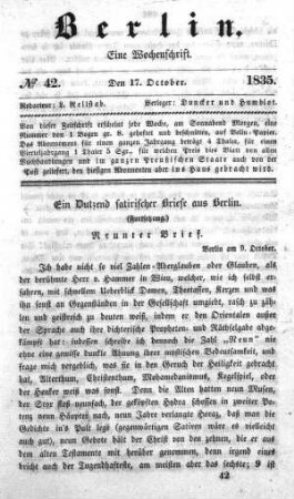 No. 42, 17. October 1835