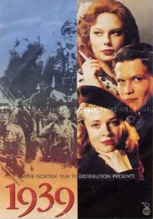 Werbeblatt für den schwedischen Spielfilm "1939"