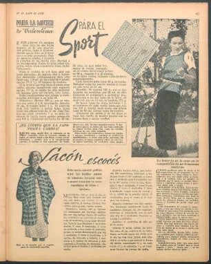 Para el sport : Para la mujer