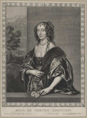 Bildnis der Anna de Morton Comitissa