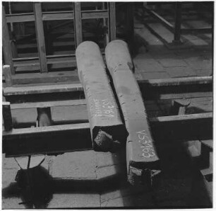 gerissener Knüppel; Mauerwerk Hubherdofen Hammerwerk