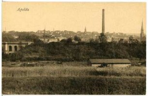 Apolda. Blick auf Apolda