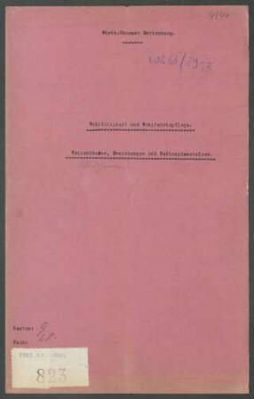 Wohltätigkeit und Wohlfahrtspflege, Altersheime, Erziehungs- und Rettungsanstalten: Allgemeines
