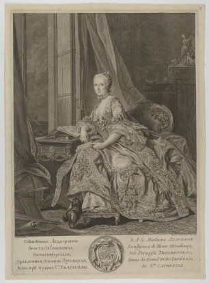 Bildnis der Anastasie de Hesse Homburg