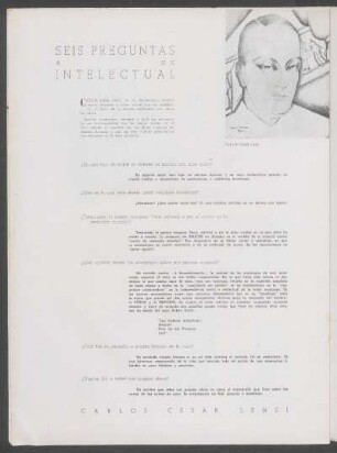 Seis preguntas a un intelectual