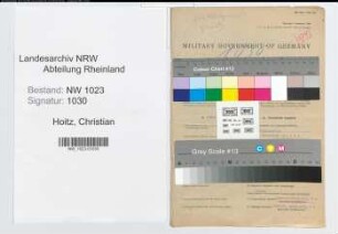 Entnazifizierung Christian Hoitz , geb. 30.11.1894 (Stadtinspektor)